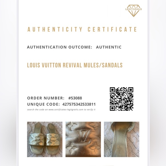 Louis Vuitton Revival Mules/Sandals - Picture 16 of 16